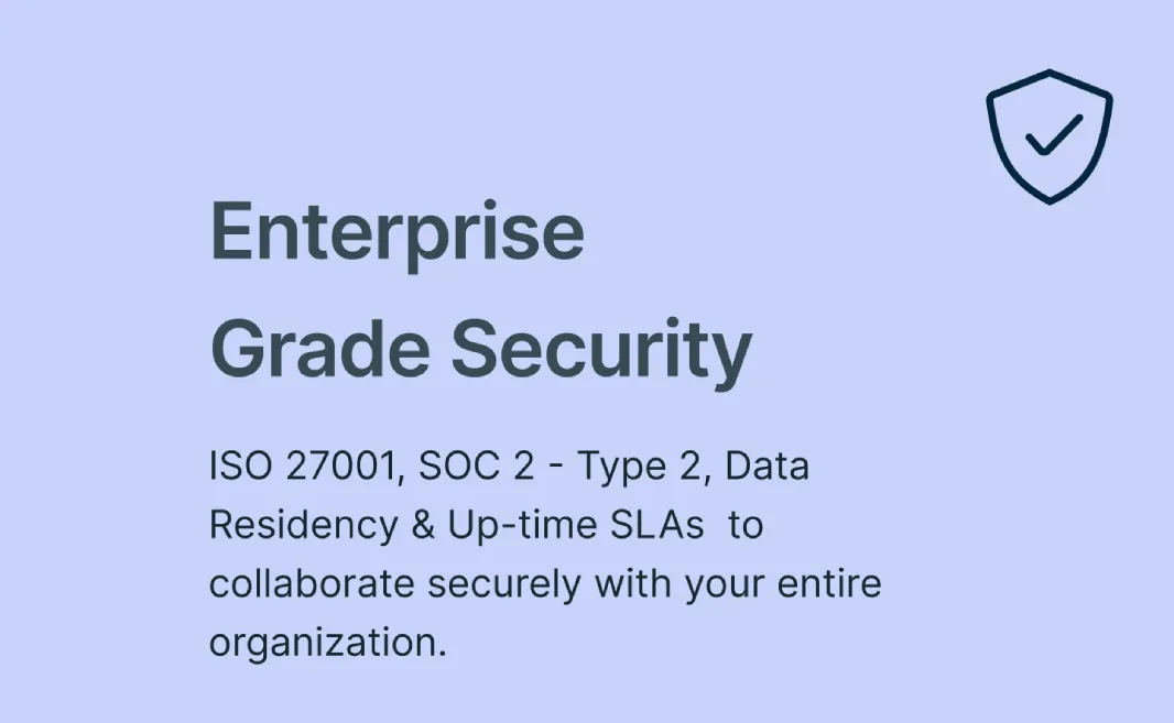 Enterprise Grade Security