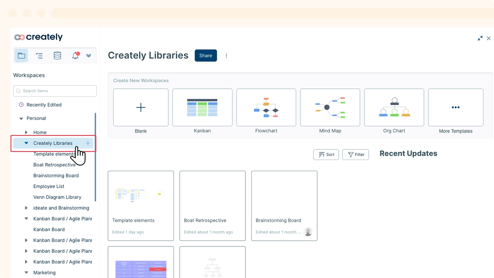 Filtering Workspaces